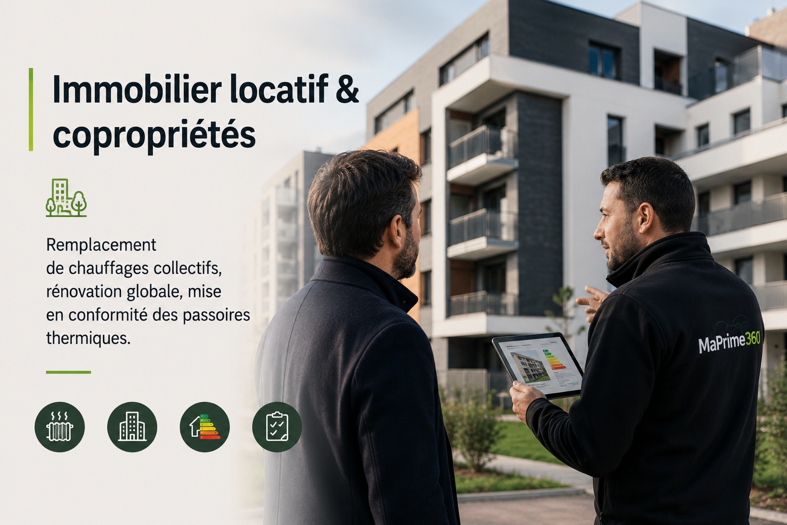 Immobilier locatif & copropriétés — rénovation de l'habitat collectif