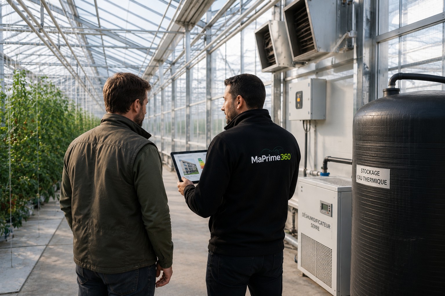 Serres & agriculture — équipements thermiques